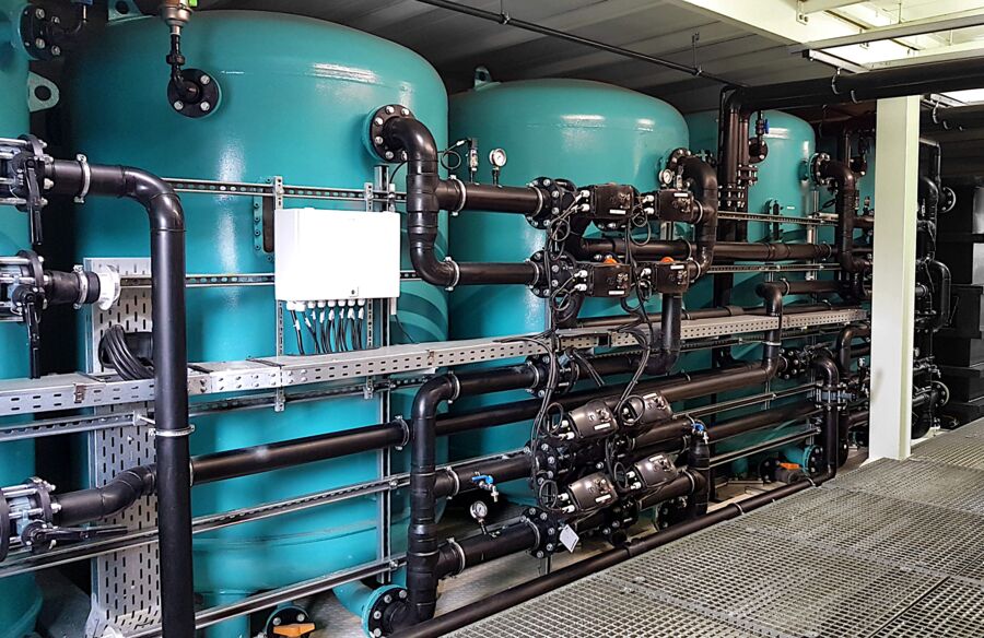 System for iron removal